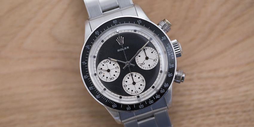 Most Expensive Rolex Watches Ever Sold #7 Rolex Daytona 6240 Neanderthal