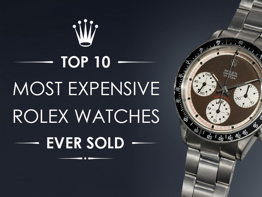 Most Expensive Rolex Watches Ever Sold Header Updated