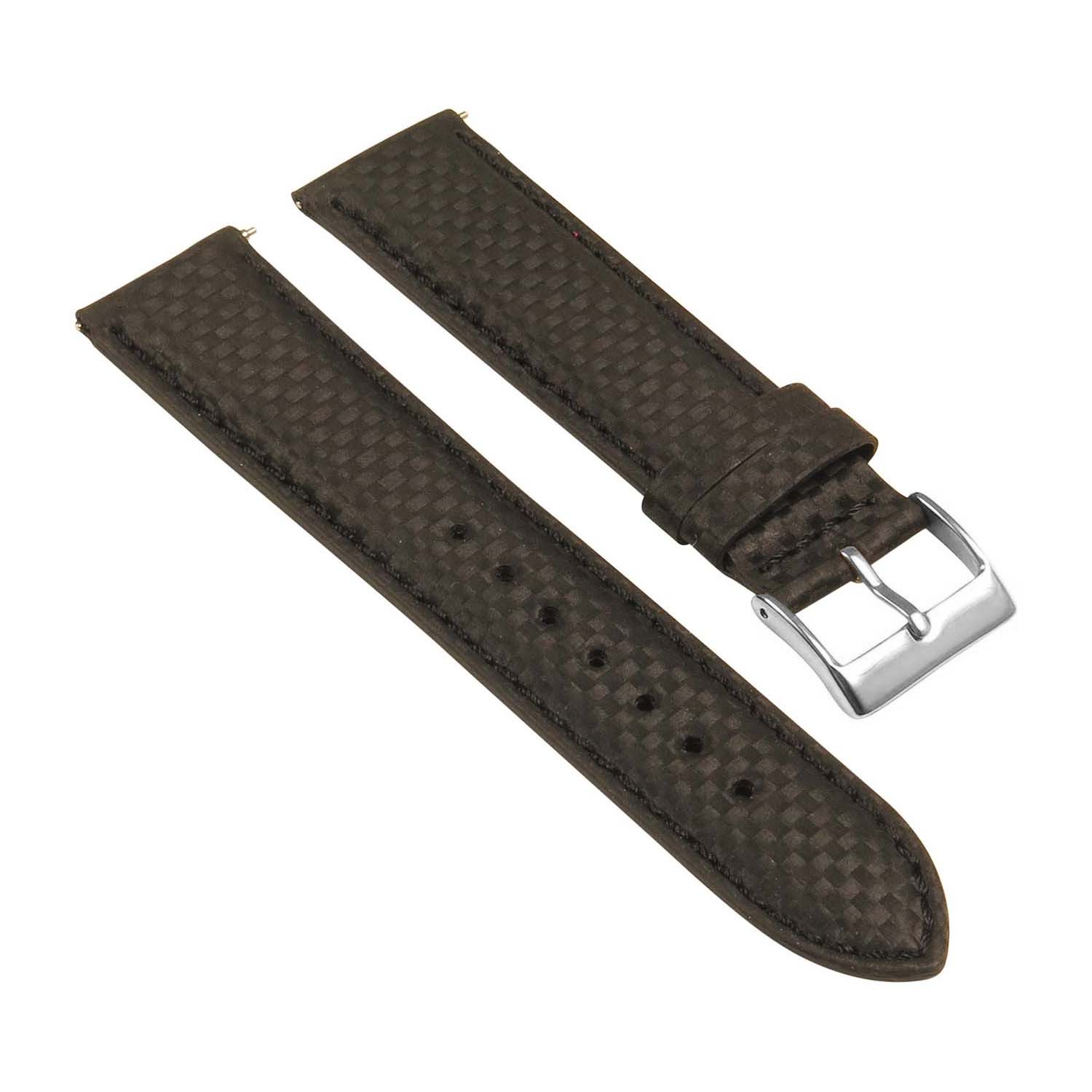 Lmitation carbon fiber strap 20mm 22mm for Samsung Galaxy Watch