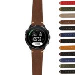 su7.st28 24mm StrapsCo Suede Strap Short Standard Long for Suunto 7