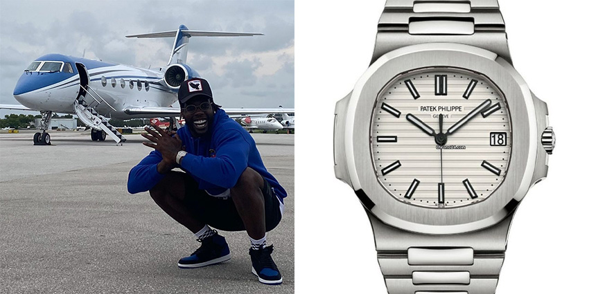 Super Bowl Wrist Check Watches Of Chiefs And Buccaneers Jason Pierre Paul Patek Philippe 2