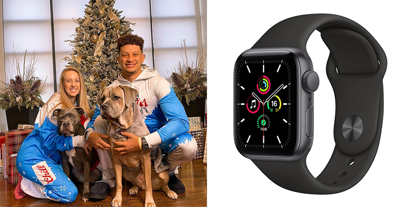 Super Bowl Wrist Check Watches Of Chiefs And Buccaneers Patrick Mahomes Apple 2