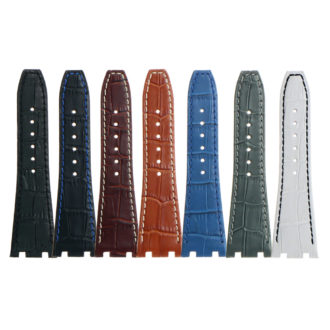 ap.l4 All Color DASSARI Croc Embosed Leather Strap for Audemars Piguet