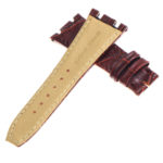 ap.l4.2.2 DASSARI Croc Embosed Leather Strap for Audemars Piguet in Brown 3