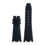 ap.l5.1.5 Dassari Carbon Fiber Strap for Audemars Piguet in Black w Blue Stitching 2