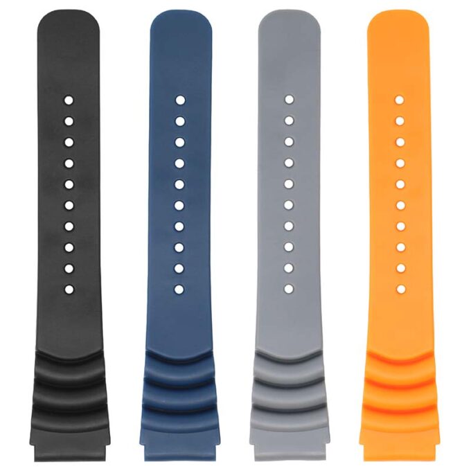 R.sk2 All Color StrapsCo Silicone Rubber Strap For Seiko DIver 20mm 22mm