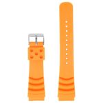 R.sk2.12 Main Orange StrapsCo Silicone Rubber Strap For Seiko DIver 20mm 22mm