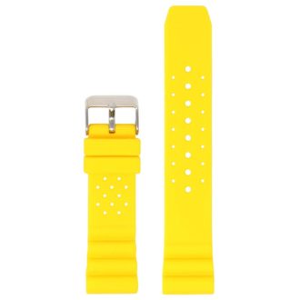 Perforated Rubber Strap for Seiko Diver | StrapsCo