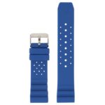 r.sk4 .5 Up Blue StrapsCo Perforated Silicone Rubber Strap for Seiko Diver 20mm 22mm 24mm