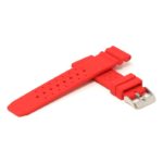 r.sk4 .6 Cross Red StrapsCo Perforated Silicone Rubber Strap for Seiko Diver 20mm 22mm 24mm