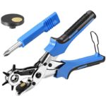 t.hp1 Gallery StrapsCo Rotary Watch Band Hole Puncher Plier Blue 6 Sizes