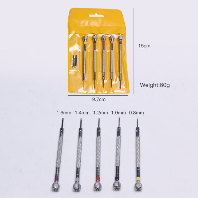 t.ss3 Alt 2 5 Piece Watch Screwdriver Kit