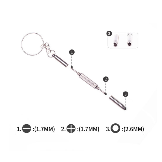 t.ss5 Angle Keychain Watch Screwdriver