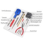 t.tk2 Angle 2 16 piece Watch Tool Kit case opener link removal tool hammer opening clamp