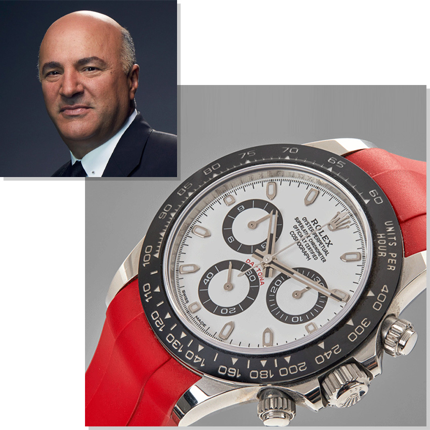 Watches Worn By Top Ceos And Business Leaders Kevin O'leary Rolex Daytona Cosmograph 116500LN