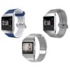 Mens Strap Bundle for Fitbit Ionic Blue Silver Grey