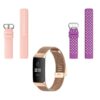 Variety Strap Bundle for Fitbit Charge 4 Charge 3 Pink Rose Gold Purple