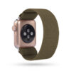 A.ny5.150 Main Olive StrapsCo Nylon Elastic Band Strap For Apple Watch 38mm 40mm 42mm 44mm