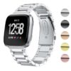 Fb.m51 Gallery StrapsCo Stainless Steel Watch Band Strap For Fitbit Versa 2 Lite