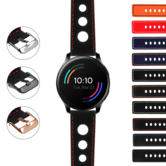 opx.pu11 StrapsCo Rubber Rally Strap for OnePlus Watch