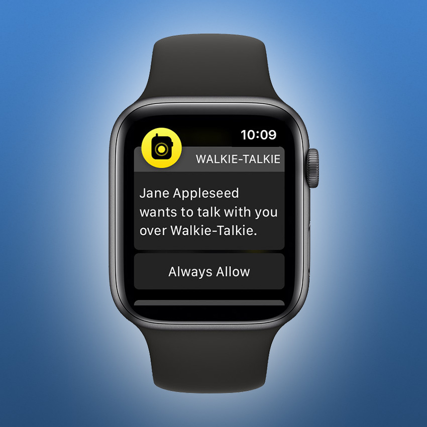 10 Ways Apple Watch Helps Daily Life Walkie Talkie