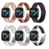 fb.m138 All Color StrapsCo Stainless Steel Resin Watch Band Strap for Fitbit Sense Versa 3