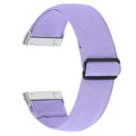 Fb.ny27.18a Back Lavender StrapsCo Elastic Nylon Watch Band Strap For Fitbit Sense & Versa 3