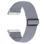 Fb.ny27.7 Back Glacier StrapsCo Elastic Nylon Watch Band Strap For Fitbit Sense & Versa 3