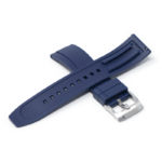 fk1.5.bs Cross Blue DASSARI FKM Rubber Quick Release Watch Band Strap