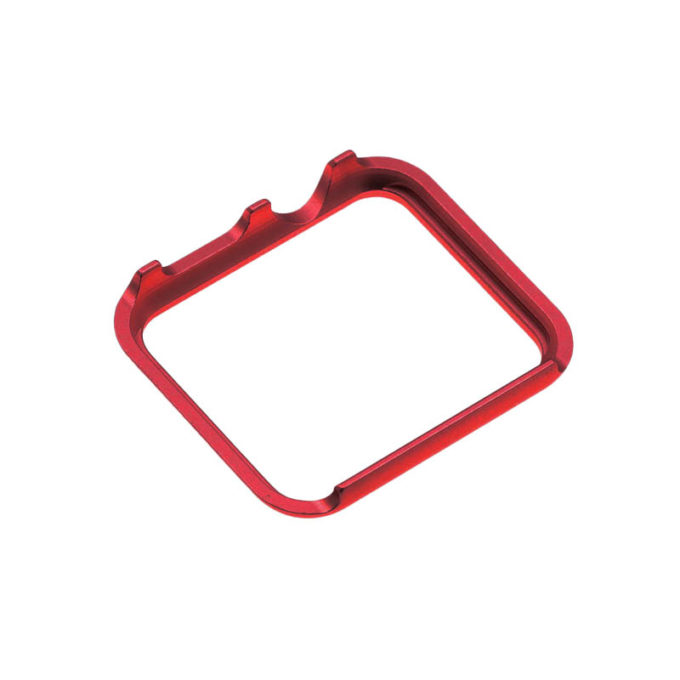 a.pc5 .6 Back Red StrapsCo Alloy Metal Protective Case for Apple Watch Series 123 38mm 42mm