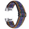 fb.ny22.e Back Tribal Multi StrapsCo Elastic Nylon Watch Band Strap for Fitbit Charge 3 Charge 4