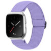 fb.ny23.18a Main Lavender StrapsCo Elastic Nylon Watch Band Strap for Fitbit Versa Versa 2