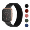 fb.ny24.1 Gallery Black StrapsCo Elastic Nylon Watch Band Strap for Fitbit Versa Versa 2