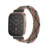 fb.ny25.e Main Grey Pop StrapsCo Patterned Elastic Nylon Watch Band Strap for Fitbit Versa Versa 2