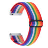 fb.ny26.123 Back Rainbow StrapsCo Funky Pattern Elastic Nylon Watch Band Strap for Fitbit Versa 2