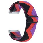 fb.ny26.s Back Patagonia StrapsCo Funky Pattern Elastic Nylon Watch Band Strap for Fitbit Versa 2