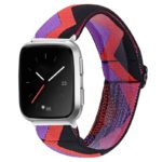 fb.ny26.s Main Patagonia StrapsCo Funky Pattern Elastic Nylon Watch Band Strap for Fitbit Versa 2