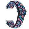 fb.ny26.u Back Retro StrapsCo Funky Pattern Elastic Nylon Watch Band Strap for Fitbit Versa Versa 2