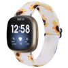 fb.ny30.b Main Sunflowers StrapsCo Pattern Elastic Nylon Watch Strap Fitbit Sense Versa 3