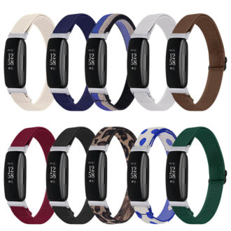 fb.ny32 All Color StrapsCo Elastic Nylon Watch Band Strap for Fitbit Inspire 2