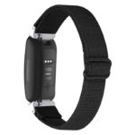 fb.ny32.1 Back Black StrapsCo Elastic Nylon Watch Band Strap for Fitbit Inspire 2