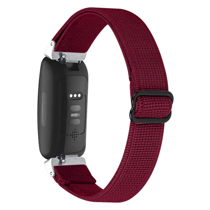 fb.ny32.6 Back Currant StrapsCo Elastic Nylon Watch Band Strap for Fitbit Inspire 2