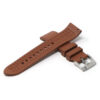 Fk2.2.bs Cross Brown DASSARI Smooth FKM Rubber Quick Release Watch Strap With Brushed Silver Buckle