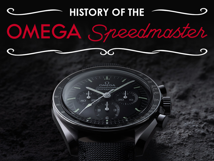 History Of The Omega Speedmaster Header
