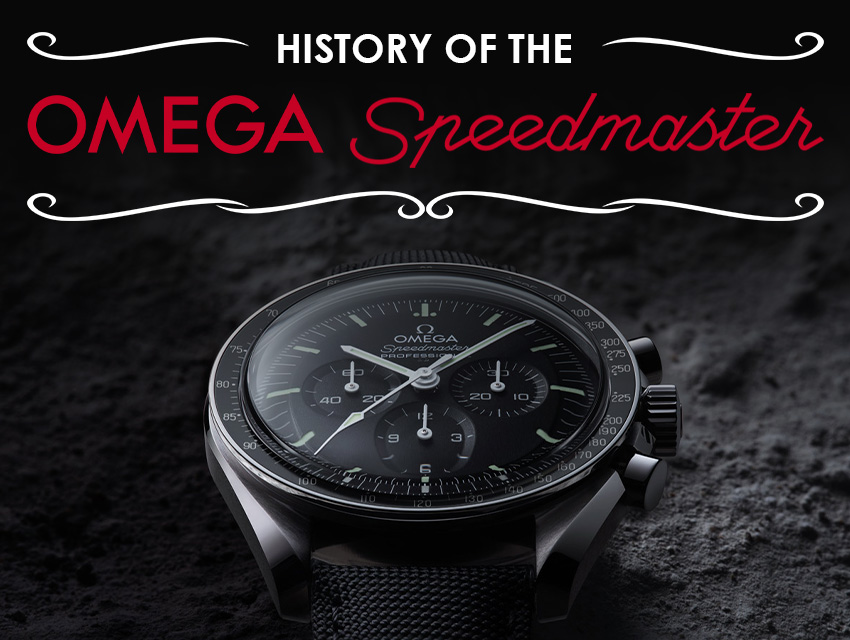 History of the Omega Speedmaster StrapsCo