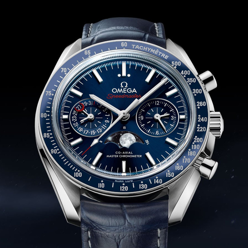 History Of The Omega Speedmaster Header Two Counter Moonphase