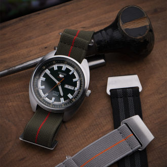 Nt6 Creative StrapsCo Elastic Nylon NATO Watch Band Strap 20mm 22mm