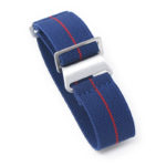 nt6.5.6 Main Blue Red StrapsCo Elastic Nylon NATO Watch Band Strap 20mm 22mm