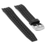 r.cas4 Main Black StrapsCo Replacement Rubber Watch Band Strap for Casio Edifice EF523