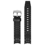 r.cas4 Up Black StrapsCo Replacement Rubber Watch Band Strap for Casio Edifice EF523